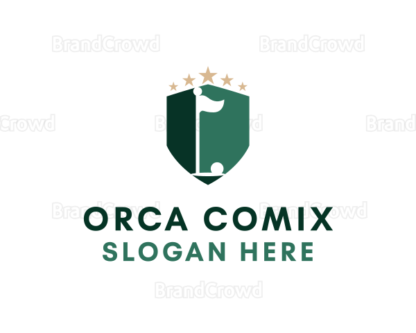 Star Golf Shield Logo