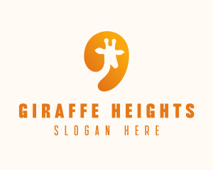Giraffe - Generic Giraffe Letter O logo design
