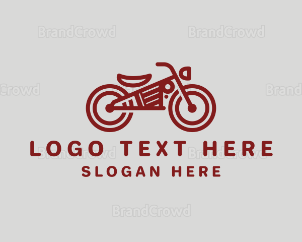 Steampunk Bike Motorcycle Logo