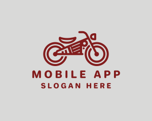 Dirt Bike - Steampunk Bike Motorcycle logo design