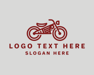 Rider - Steampunk Bike Motorcycle logo design