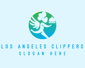 Angel Food Cloche logo design