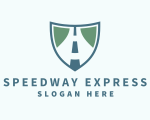 Freeway - Travel Road Shield logo design