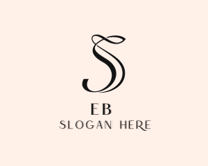 Feminine - Upscale Boutique Salon Letter S logo design