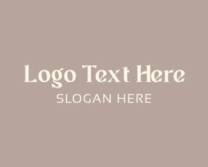 Realtor - Elegant Minimalist Wordmark logo design