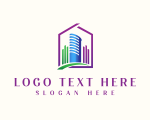 Lease - Architecture Building Structure logo design