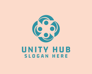 Community - Collaboration Community Group logo design