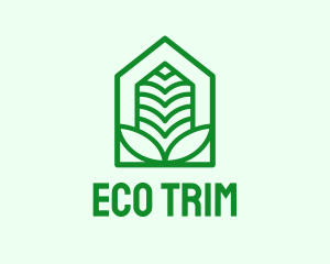 Leaves Eco Home logo design