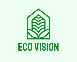 Leaves Eco Home logo design