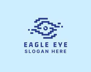 Pixel Eye Digital logo design