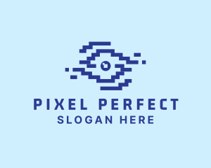 Pixel Eye Digital logo design