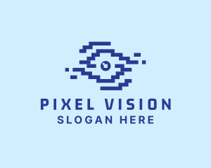 Pixel Eye Digital logo design