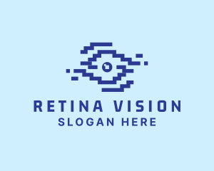 Retina - Pixel Eye Digital logo design