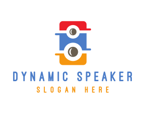 Speaker - Stereo Sound Studio logo design
