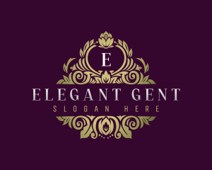 Elegant Luxury Flower logo design