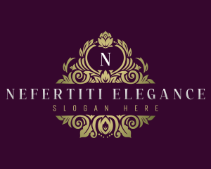 Elegant Luxury Flower logo design