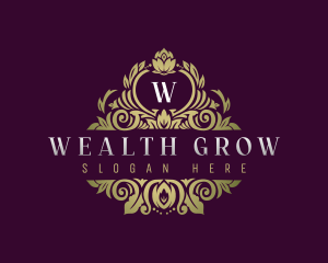 Elegant Luxury Flower logo design