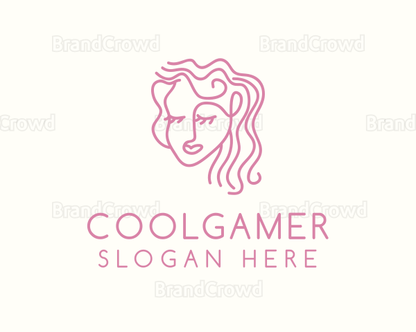 Woman Beauty Hairdresser Logo