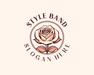 Florist Rose Styling logo design