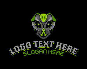 Computer - Gaming Robot Cyborg logo design