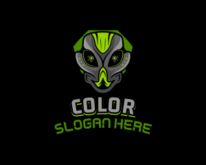 Gaming Robot Cyborg Logo