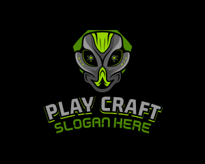 Game - Gaming Robot Cyborg logo design