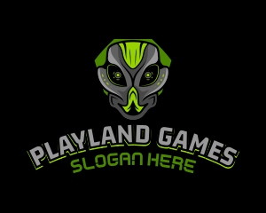 Game - Gaming Robot Cyborg logo design