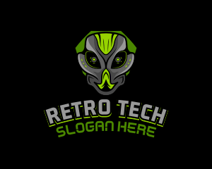 Gaming Robot Cyborg logo design