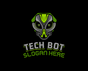 Robot - Gaming Robot Cyborg logo design