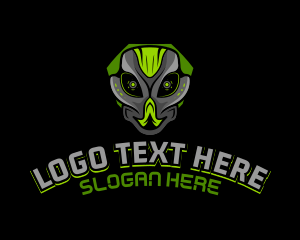 Sci Fi - Gaming Robot Cyborg logo design