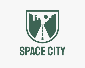 Green City Road  logo design