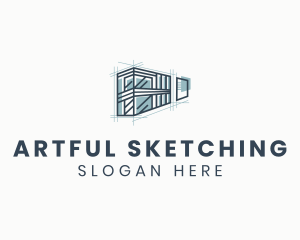 Building Sketch Architecture logo design