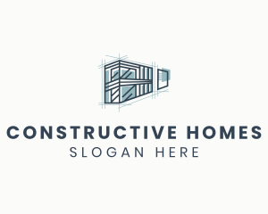 Building - Building Sketch Architecture logo design