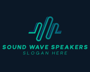 Wave Software Media logo design