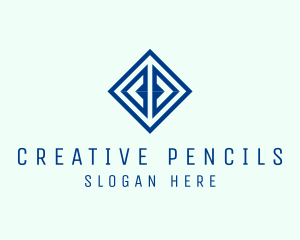 Creative Modern Diamond  logo design