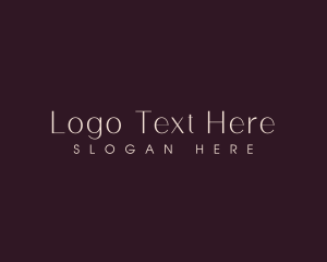 Elegant Firm Wordmark  Logo