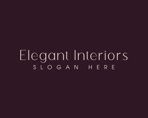 Elegant Firm Wordmark  logo design