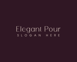 Elegant Firm Wordmark  logo design