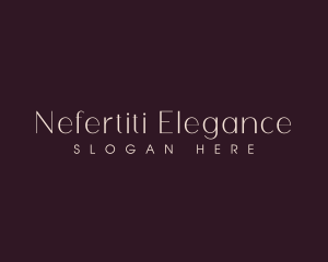 Elegant Firm Wordmark  logo design