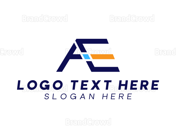 Express Logistics Letter AE Logo