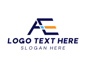 Plane - Freight Logistics Courier logo design