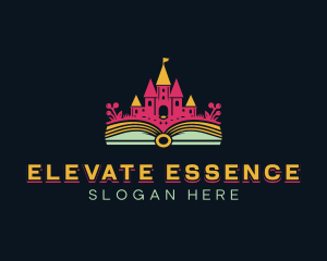 Child Welfare - Leaning Castle Book logo design