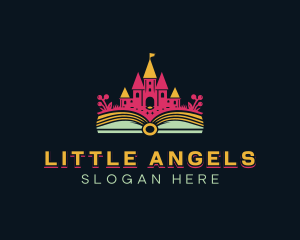 Child Welfare - Leaning Castle Book logo design