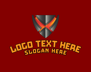 Clan - Cyber Gaming Shield logo design