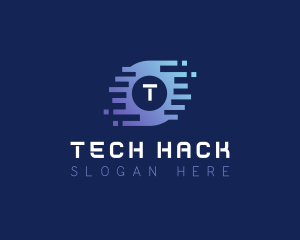 Business Cyber Technology logo design