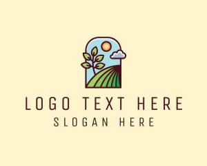 Gardener - Nature Lawn Garden logo design