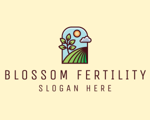 Nature Lawn Garden logo design