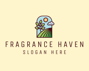 Nature Lawn Garden logo design