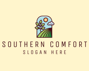 Nature Lawn Garden logo design