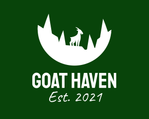Mountain Goat Forest logo design